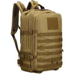 Tactical Backpack, 45 L Hiking Backpack, Molle Military Assault Pack, 17 Inch Laptop Backpacks, Travel Daypack for Outdoors, Camping, Fishing, Trekking, Hunting