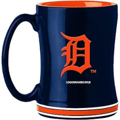 Logotips Brands 511-C14RM: Detroit Tigers 400 ml atvieglojuma krūze