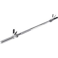 wuuhoo® John Barbell Bar — 200 cm / 180 cm / 160 cm / 150 cm / 120 cm, 30 mm, hromēts tērauda stienis, 100 kg. Ietilpība — fitnesa aprīkojums mājām