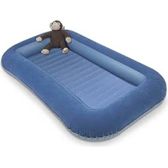 Airlock Camping Junior Luftmatratze mit Seitenpolstern, blau