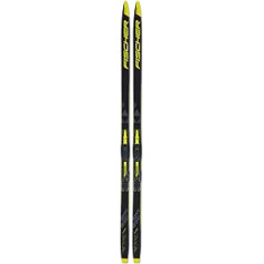 FISCHER Sprint Crown montētas distanču slēpes Classic Black 160