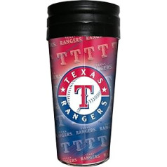 MLB Texas Rangers 3D Metallic Thermobecher, 473 ml