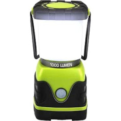 Tahoe Trails LED Camping Lantern, Battery Powered Bright LED Lantern with 1000 LM, IPX4 Waterproof Tent Light, Perfect Camping Flashlight for Hiking, Camping, Hurricane, Emergency, Survival Kits, Home