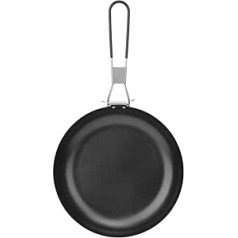 Alvinlite Non-Stick Camping Frying Pan with Folding Handle, Portable Camping Frying Pan for Outdoor Camping, Picnic, Hiking, Camping