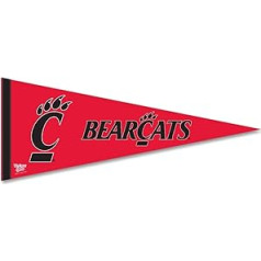 NCAA Sinsinati Universitātes Premium Bunting 12 x 30 collas