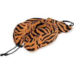 QMIN Travel Pillow Tiger Skin Stripe Atmiņas putas kakla spilvena balsts U formas spilvens Ergonomisks kakla spilvena ceļojumu komplekts tālsatiksmes lidmašīnas auto vilcienam