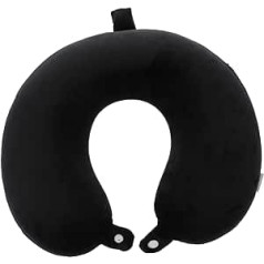 USHOBE Memory Pillow U formas spilvens Memory Foam Travel Pillow Kakla spilvens Izgatavots no Memory Foam Travel Pillow Izgatavots no Memory Foam Ceļojumu spilvens ceļojumiem Kakla spilvens Crystal Velvet Sponge