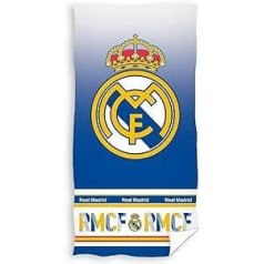 Real Madrid RM173011 vannas dvielis 150 x 75 cm pludmales dvielis vannas dvielis