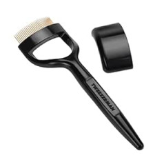 Tweezerman Расческа для ресниц TWEEZERMAN, щеточка для ресниц, кисть для ретуши, Premium LASHCOMB 38, черный