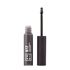 3Ina MAKEUP - The Eyebrow Mascara 972 - Grey - Fixes Defines Volume - Non-Adhesive Gel Formula - Density & Fuller Eyebrows - Multiplier Effect - Gel Formula - Vegan - Cruelty Free