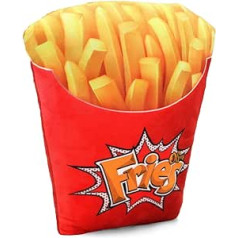 Oh My Pop Pop! Fries-Pillow Cushion (Large) Reisekissen, 33 cm, Gelb (Yellow)