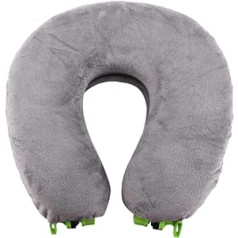 CIWEI Option en Travel 5 Modes Collapsible Multi-Function Sleeping Neck Pillow, Grey