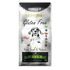 Biofeed euphoria gf dogs small&mid jērs 2kg