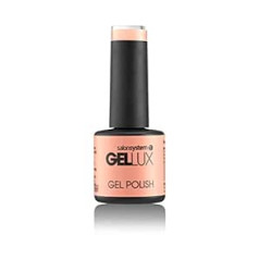 Salon System Gellux Peach Perfect Gel Nail Polish 8ml Mini