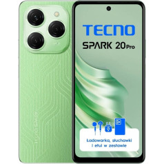 Tecno Viedtālrunis spark 20 pro kj6 256+12 zaļš