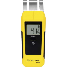 TROTEC Moisture Meter BM40 Измеритель влажности материалов для влажности древесины и строительной влаги Прямое измерение Отображение в % Автоматичес