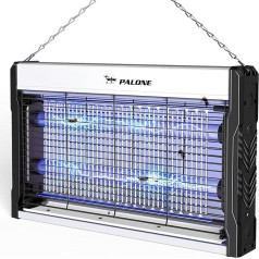 PALONE elektriskais kukaiņu iznīcinātājs, 3200 V, UV USB kukaiņu iznīcinātājs, pie sienas montējama moskītu lampa ar kabeli, kukaiņu lampa, elektriskā mušu lamatas, moskītu lamatas, mušu ķērājs, kukaiņu lamatas iekštelpām un ārpus te