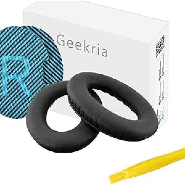 Geekria Ersatz-Ohrpolster für Kopfhörer QuietComfort QC25 akustisko trokšņu slāpēšanas austiņas, Ohrpolster, ausu polsteru maiņa