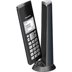 Panasonic KX-TGK210 DECT, Anruferkennung, Schwarz