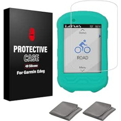 CNCLOL Garmin Edge 530/830 futrālis Garmin Edge 530/830 rūdīta stikla ekrāna aizsargs, kas paredzēts Garmin Edge 530/830 Garmin Edge