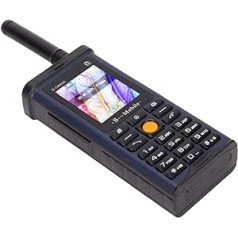 ASHATA S-G8800 atrakintas vyresnysis mobilusis telefonas, 2G retro telefonas su ištraukiama antena, 4 SIM kortelės, didelis mygtukas, didelis garsiakalbis, 2400 mAh talpa, mobilusis telefonas senjorams (tamsiai mėlynas)