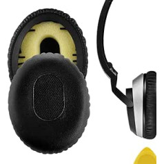 Geekria Earpad for Bose On-Ear OE, OE1, QuietComfort QC3 austiņas Ausu spilventiņu/Ausu spilventiņu/Ausu uzgaļu/Ausu vāciņu/Ausu spilventiņu remonta daļas