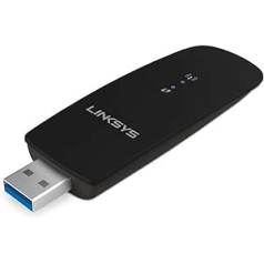 Linksys Mini USB Wireless Adapter - Certified Refurbished Black