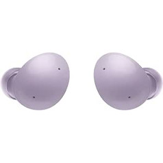 Samsung Galaxy Buds2 bezvadu austiņas, bezvadu austiņas, trokšņu slāpēšana (ANC), ilgstoša akumulators, 3 mikrofoni, lavanda (vācu versija)