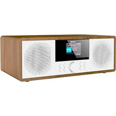 Denveras MIR-270DW interneta CD radio internets, DAB+, FM AUX, Bluetooth®, CD, DAB+, interneta radio, Lielbritānija