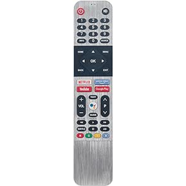 ALLIMITY Replacement Remote Control for Metz LED TV 55MUB5010 55MUB7111 55MUC5000