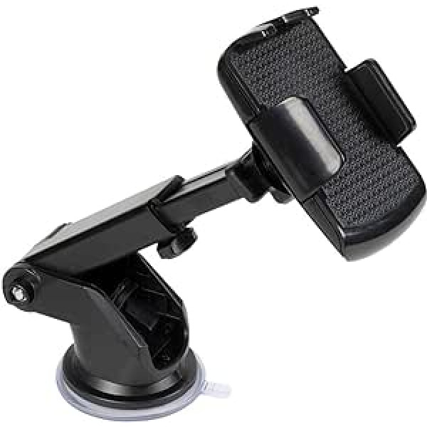 START Crane Phone Holder with Suction Cup for Glass and Dashboard - Adjustable Extendable with 360° Rotation - 17cm x 23cm