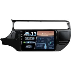 JOYX Android 13 automašīnas radio, kas piemērots Kia Rio K3b (2012-2016) - Bezvadu Carplay + Android Car - Bezmaksas atpakaļskata kamera - [2G + 32G] - IPS 9 collas - GPS 2 DIN - Atbalsta DAB stūres vadību 4G