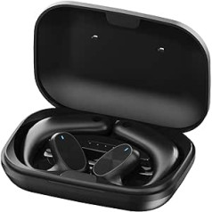 Atvērtas auss austiņas Bluetooth Sports Air Line Bone Sound Austiņas Bezvadu austiņas ar auss āķi Bone Conduction Austiņas Austiņas skriešanai Skriešana Riteņbraukšana Trenažieru zāle