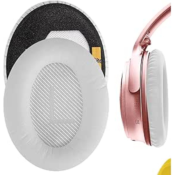 Geekria QuickFit rezerves ausu spilventiņi priekš Bose QCSE QC45 QC35 QC35 ii Gaming QC15 QC25 AE2 AE2i AE2w SoundTrue SoundLink AE austiņu austiņas