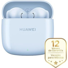 Huawei FreeBuds SE 2 bezvadu austiņas, akumulatora darbības laiks līdz 40 stundām, viegls un ērts, līdzsvarota skaņa, ūdensizturīgs, vācu versija, Isle Blue