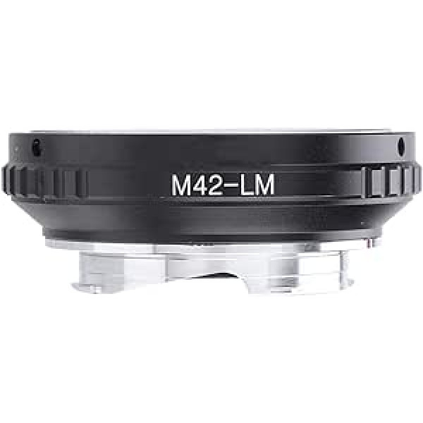 Elerose M42 LM Adapteris M42 auf LM Adapteris M42 LM Objektīvs Adapteris M42 LM Kameras Adapteris M42 LM Mount Adapter M42 Mount Objektiv für Leica M Kamera TECHART LM-EA7 Adapter