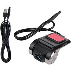 Akozon HD 1080P mini auto ierakstītājs video ierakstītājs ar automašīnas video ierakstītāju Smart GPS ADAS Dash Cam