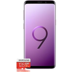 Samsung Galaxy S9+ viedtālruņu komplekts (6,2 collu (15,7 cm) 64 GB iekšējā atmiņa, Android) + Samsung Evo Plus 128 GB atmiņas karte — vācu versija