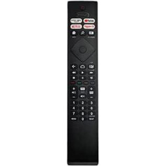 Universal Remote Control for JVC, TCL, Sharp, Hitachi, Vestel, Vizio, Toshiba, RCA, Sanyo, Hisense, Samsung, LG, Sony, Haier, Smart TVs, Simple Settings Required