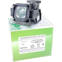 Alda PQ-Premium, Beamerlampe / Ersatzlampe saderīgs ar 610-351-3744, LMP143 für SANYO PDG-DWL2500, PDG-DXL2000, PDG-DXL2000E, Geeterlampe, PDG-DXL250, PDG-DXL250. häuse