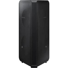 Samsung MX-ST40B Sound Tower (German Model), Bi-Directional Room Sound with 4 Speakers, Powerful Bass with 160 W, Integrated 12 Hours Battery, Black