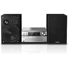 Panasonic SC-PMX90 Micro System with Bamboo Speakers (120W, HiFi, Home Sound, 5.5