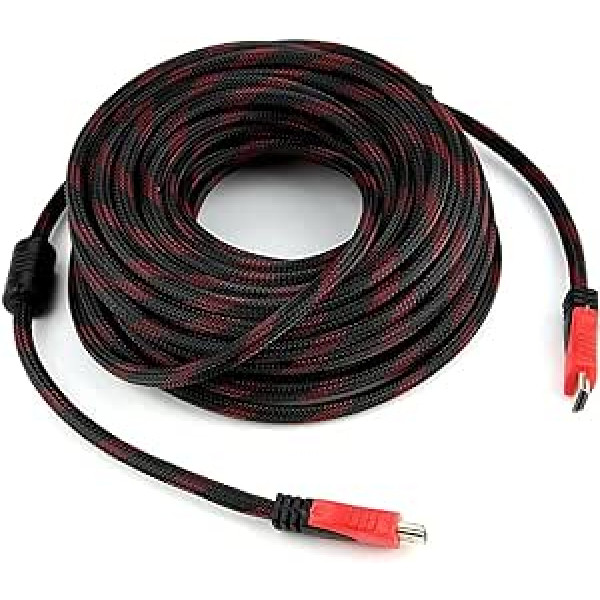 AntDau71 — CW816 20 m HDMI kabelis ar 1080p 4K ekranētu augstas izšķirtspējas kabeli (20 m) Full HD