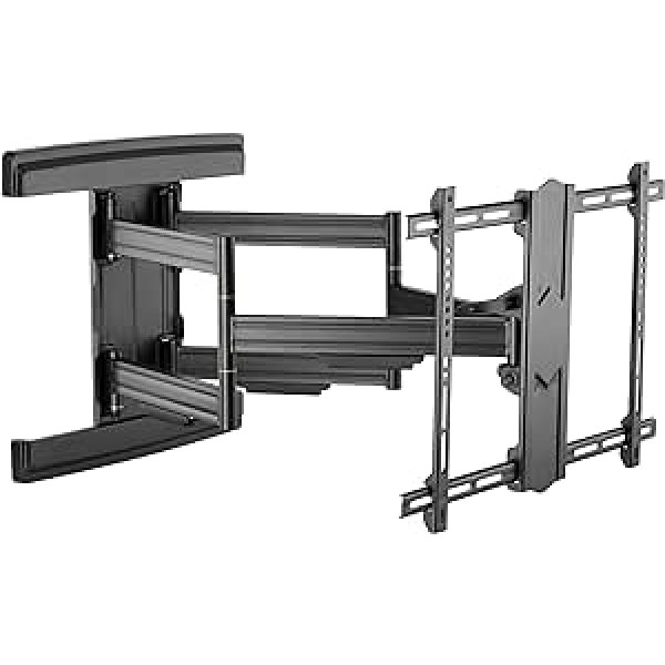 RICOO S7564-B TV Wall Mount Swivelling Tilting for 65-110 Inches, Universal TV Mount for Wall, TV Wall Mount 75 Inches to 70 kg with Max. VESA 600 x 400 mm