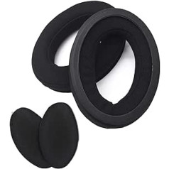 HD515 rezerves ausu spilventiņi Sennheiser HD598, HD598SE, HD598CS, HD515, HD55, HD595, HD558, PC360 austiņām (Lamy Velours Black Earpad)