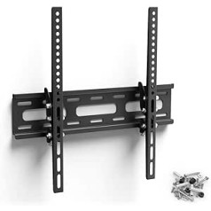 Hama TV-Wandhalterung TILT, neigbar, für 81 cm - 165 cm Diagonale (32 bis 65 Zoll), für max. 30 kg, VESA bis 400x400, schwarz