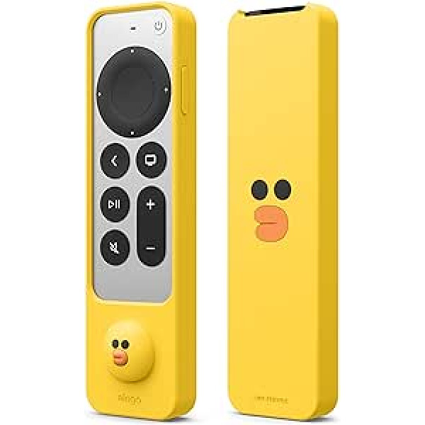 Elago Line Friends plāns korpuss, kas saderīgs ar Apple TV 4K Siri Remote 3. paaudzi (2022. gads) un 2. paaudzi (2021. g.)