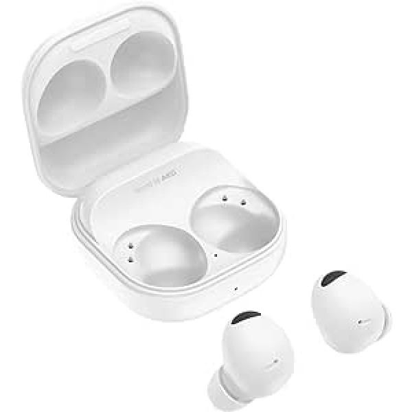 Samsung Galaxy Buds2 Pro Bluetooth austiņas, True Wireless, trokšņu slāpēšana, uzlādes futrālis, kvalitāte, ūdensizturīgs, balts