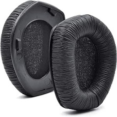 defean RS165 175 185 195 Uzlabotas kvalitātes ausu spilventiņi rezerves ausu spilventiņi, kas ir saderīgi ar Sennheiser HDR RS165, RS175, RS195 RF bezvadu austiņām, īpaši biezas (saburzīta mākslīgā āda)