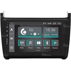 Costum Fit Car Radio priekš Volkswagen Polo Android GPS Bluetooth WiFi Dab USB Full HD skārienekrāna displejs 9 collu Easyconnect